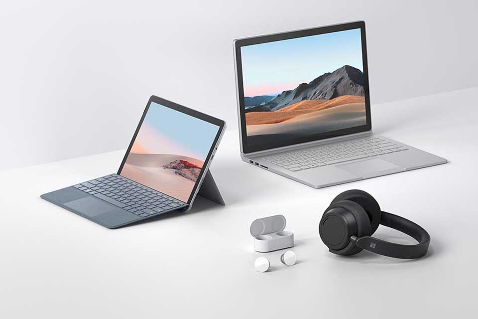 Microsoft Umumkan Surface Go 2, Surface Book 3, Surface Headphone 2, dan Surface Earbuds