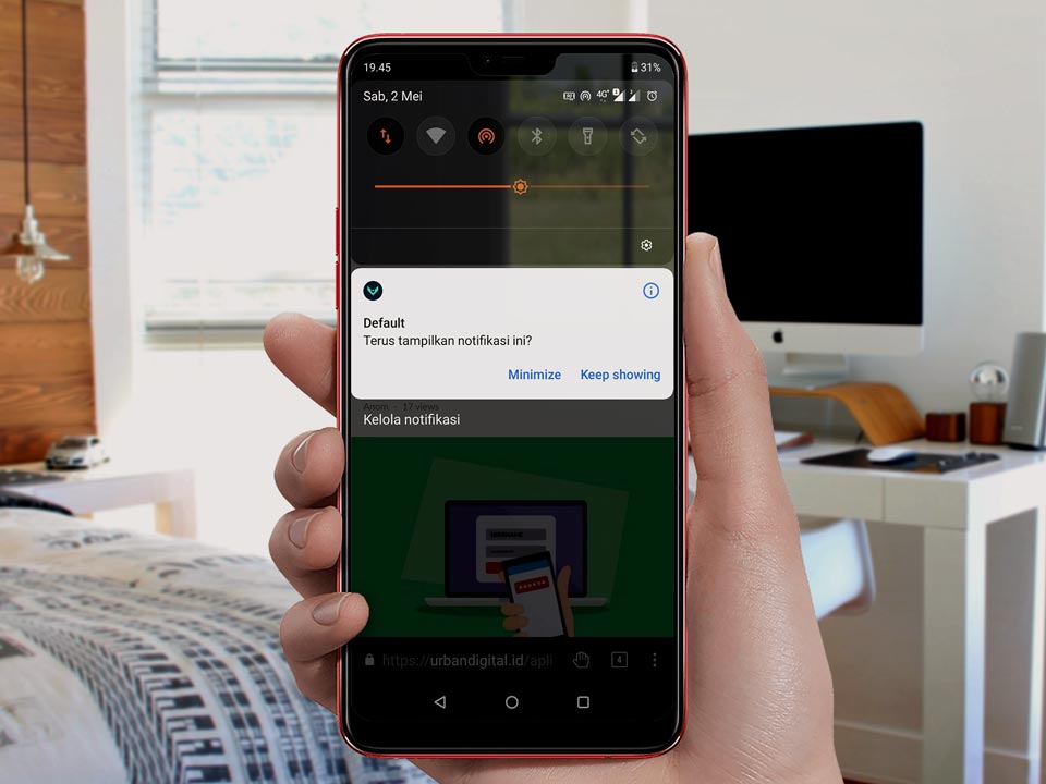 Cara Memulihkan Notifikasi Android Yang Diminimalkan (Minimize)
