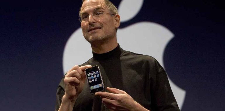Foto Steve Jobs dan Petinggi Google Waktu Masih Rukun