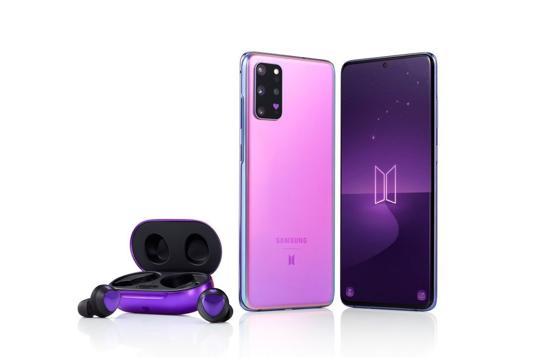 Samsung Galaxy S20 + & Galaxy Buds + BTS Edition untuk Fans BTS