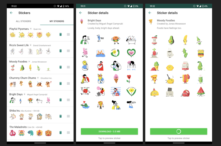 Mirip LINE, Begini Bocoran Stiker Animasi WhatsApp