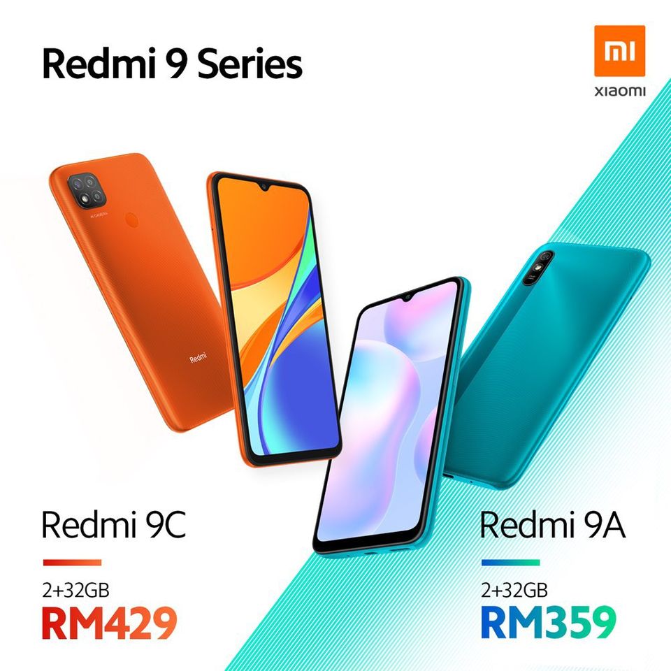 Xiaomi Redmi 9A dan 9C Resmi Meluncur dengan Baterai 5000mAh