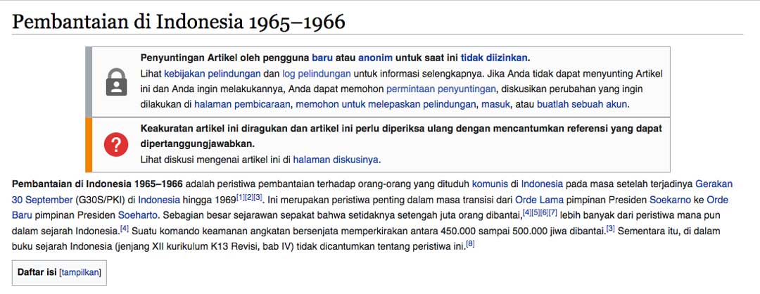 Heboh Boikot Wikipedia Akibat Sejarah Indonesia Diubah