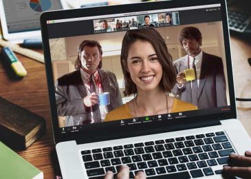 custom backgrpund video conference