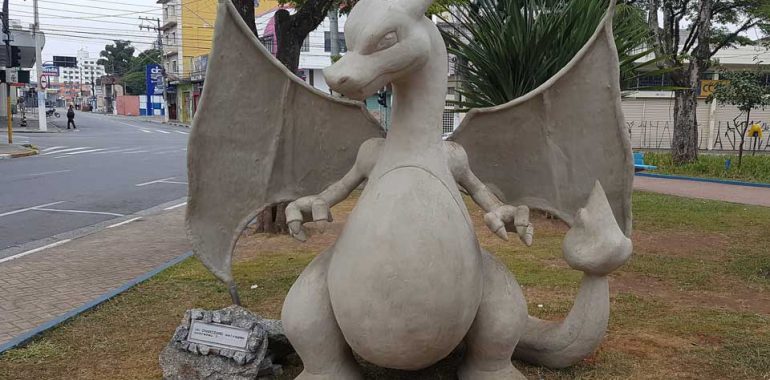 Fenomena Patung Pokemon Yang Muncul Secara Misterius di Brazil