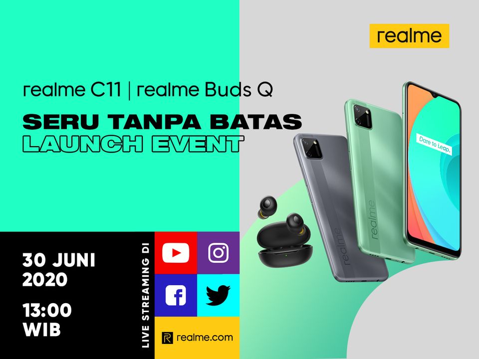Realme Bakal Luncurkan realme C11 di Indonesia 30 Juni 2020