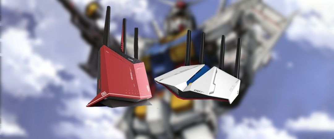 Cakep Banget! ASUS Rilis Router WiFi 6 Edisi Gundam Amuro dan Char