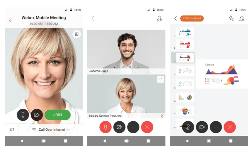 Aplikasi Webex Meetings Sekarang Sediakan Background Rapat Virtual