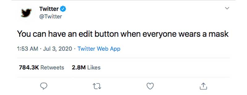 Apa Kamu Ingin Ada Fitur Edit Di Twitter Sama Kayak Kim Kardashian? Pakai Masker!
