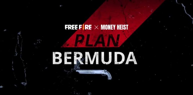 free fire x money heist crossover event