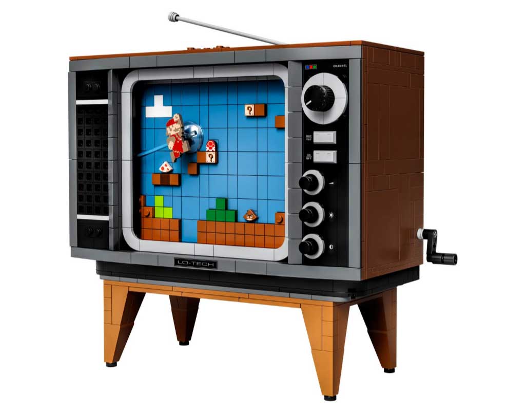 Mainan LEGO Nintendo: Lengkap dengan TV, Kaset, dan Petualangan Mario