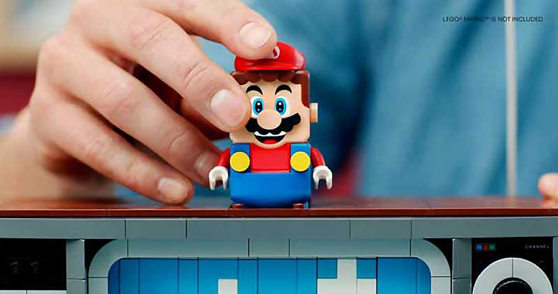 Mainan LEGO Nintendo: Lengkap dengan TV, Kaset, dan Petualangan Mario