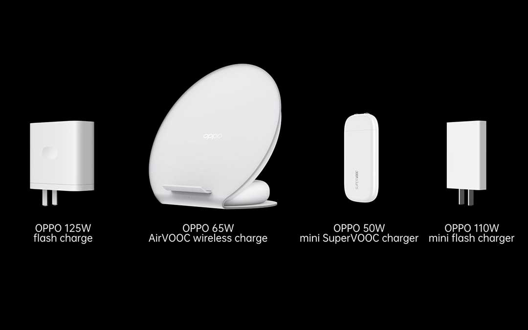Lini Fast Charging Baru OPPO: 125W, 110W dan 50W Mini, 65W AirVOOC