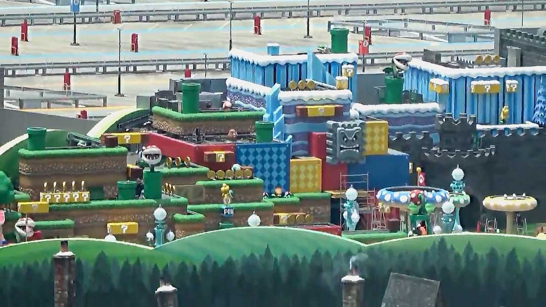 Hampir Selesai, Ini Taman Hiburan Super Nintendo World di Jepang ?