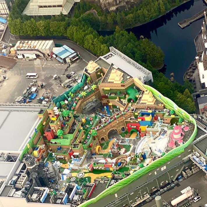 Hampir Selesai, Ini Taman Hiburan Super Nintendo World di Jepang ?