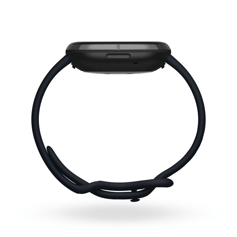 Fitbit Sense Render Profile Core Carbon Graphite Shadow