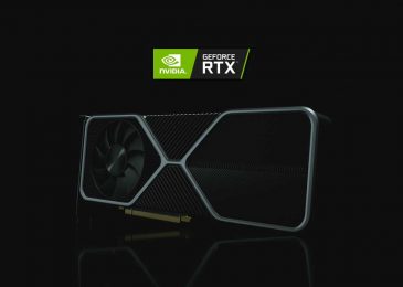 NVIDIA GeForce RTX 30 Ampere render