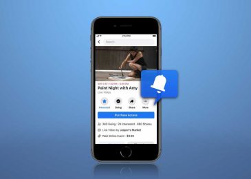 ilustrasi notifikasi facebook di iphone