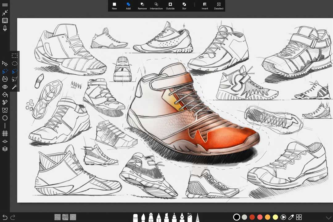 aplikasi menggambar tangan di laptop windows