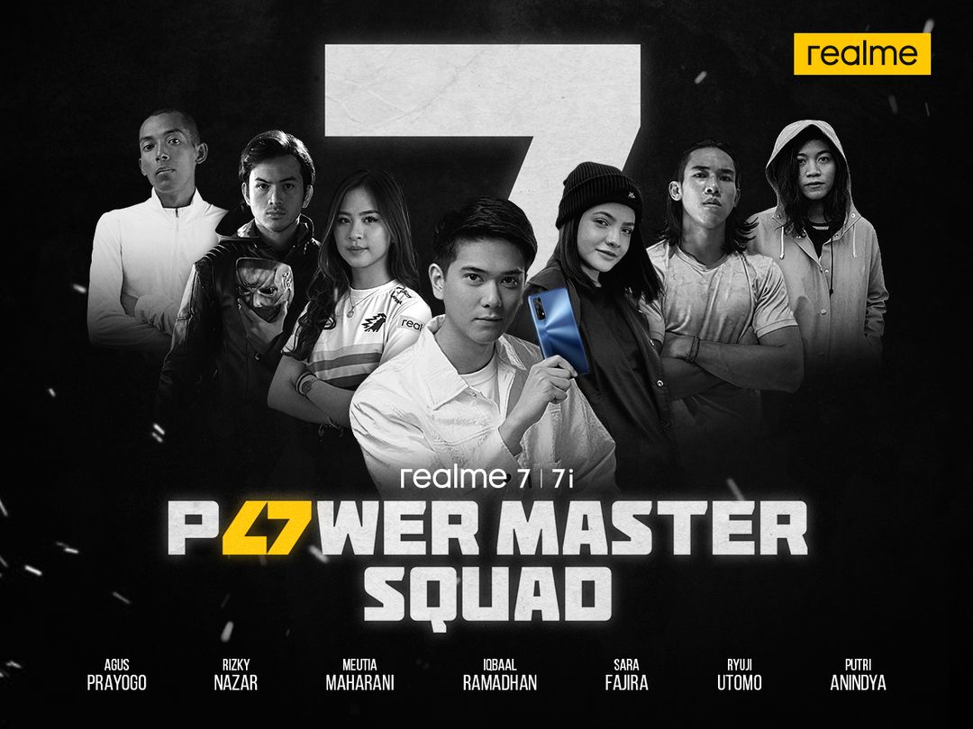 #7PowerMasterSquad realme