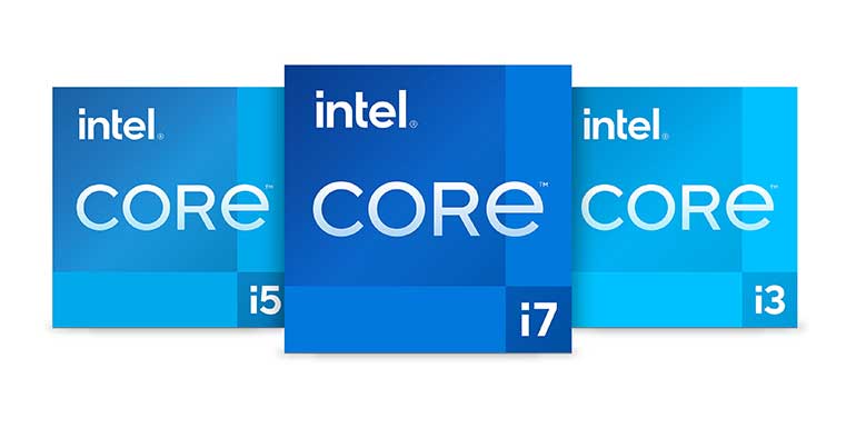 label Intel Core gen 11
