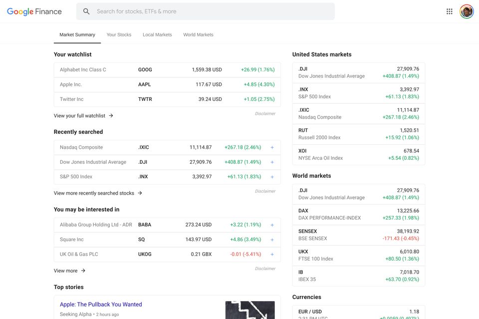 Memantau Saham dan Berita Keuangan Lebih Mudah di Google Finance