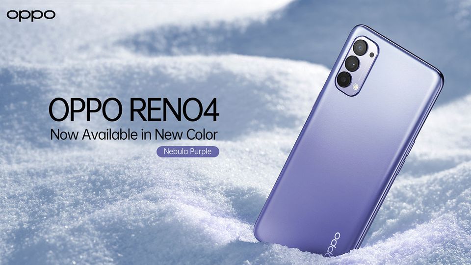 OPPO Reno 4 Nebula Purple