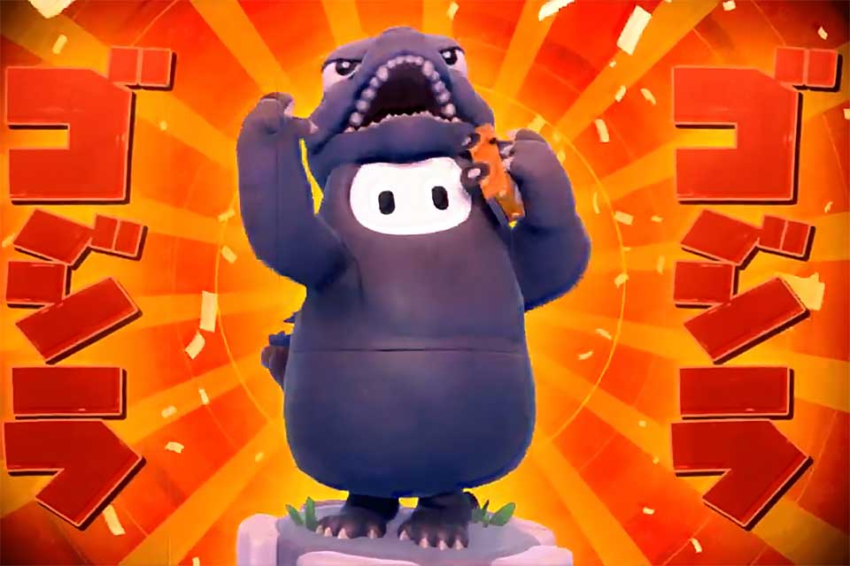 skin godzilla di game fall guys