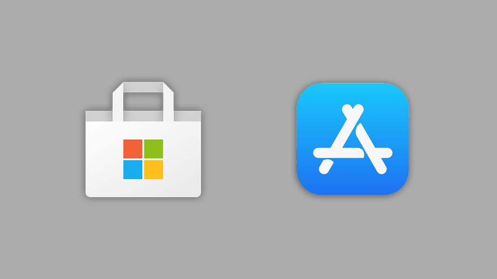 Microsoft store dan apple app store