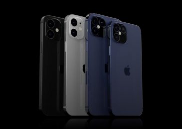 ilustrasi konsep iphone 12