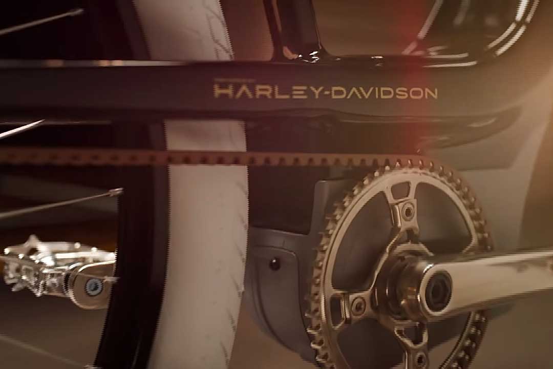 sepeda listrik harley-davidson dari video