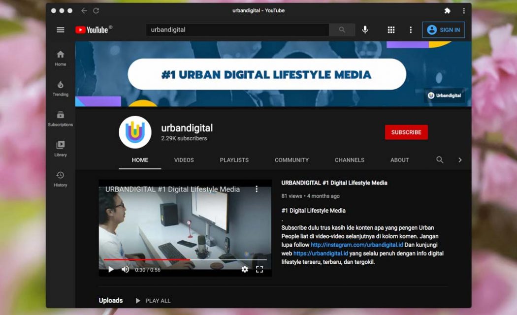 Cara Pasang Situs YouTube Jadi Aplikasi di Komputer Windows atau Mac ...