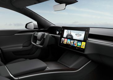 tesla model s the witcher 3