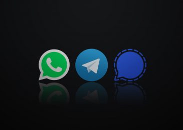 logo whatsapp telegram signal