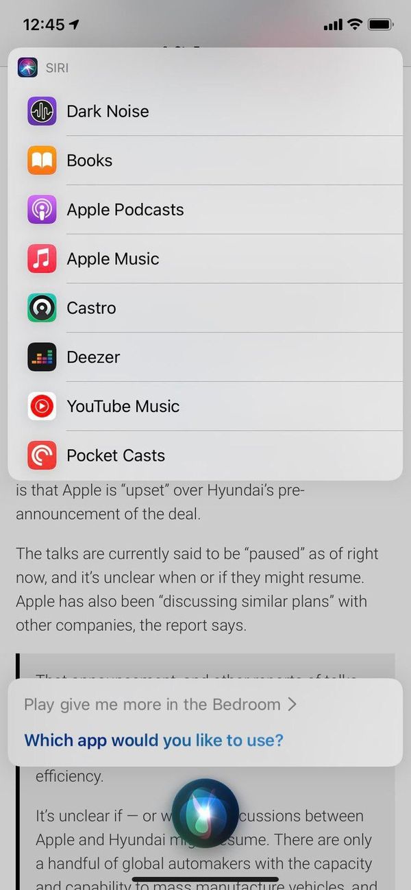 Pilih Aplikasi Musik Lewat Siri di iOS 14.5