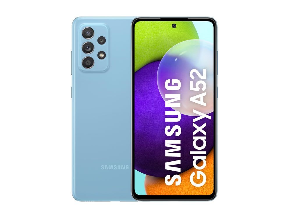 Samsung Galaxy A52 4G in Awesome Blue