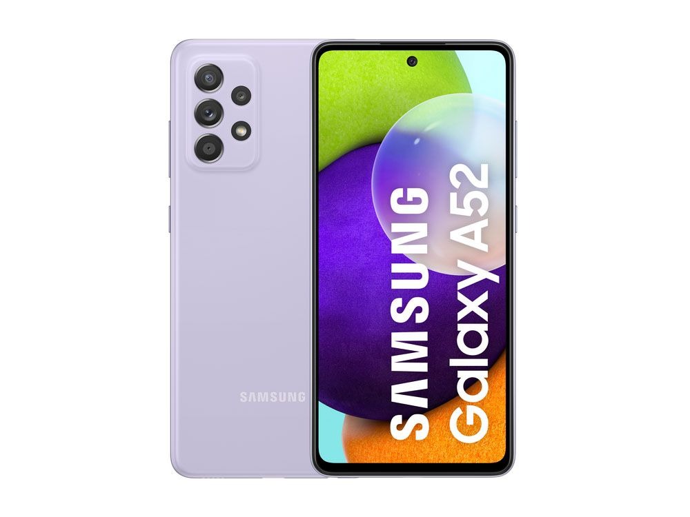 Samsung Galaxy A52 4G in Awesome Violet