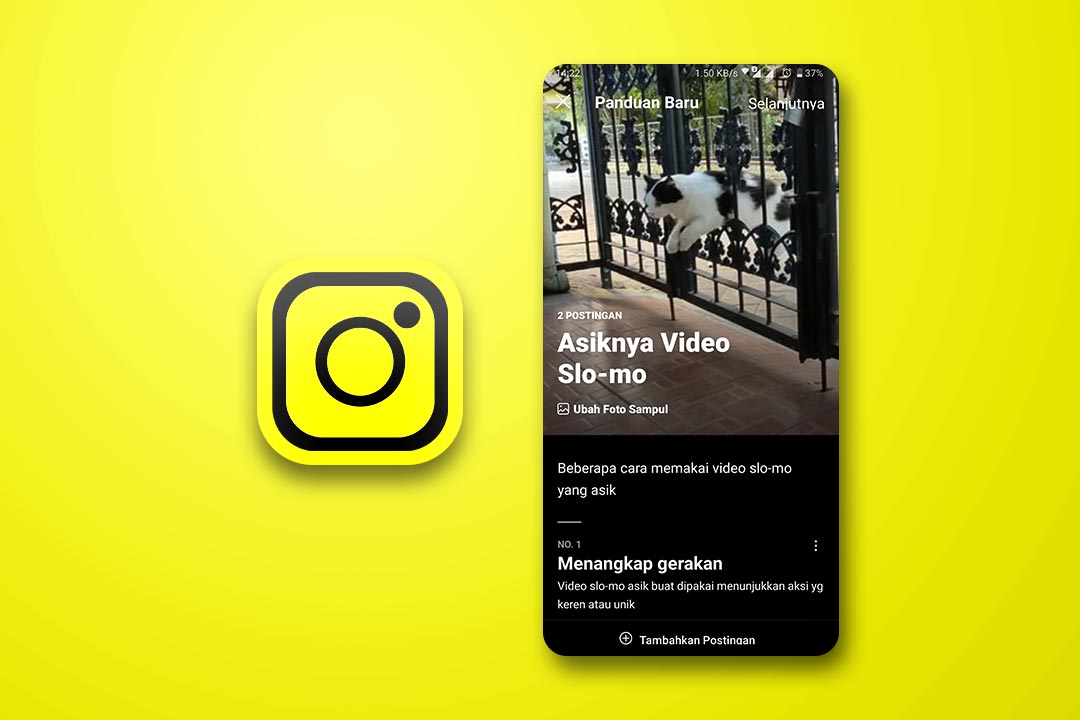 bikin posting artikel panduan di instagram