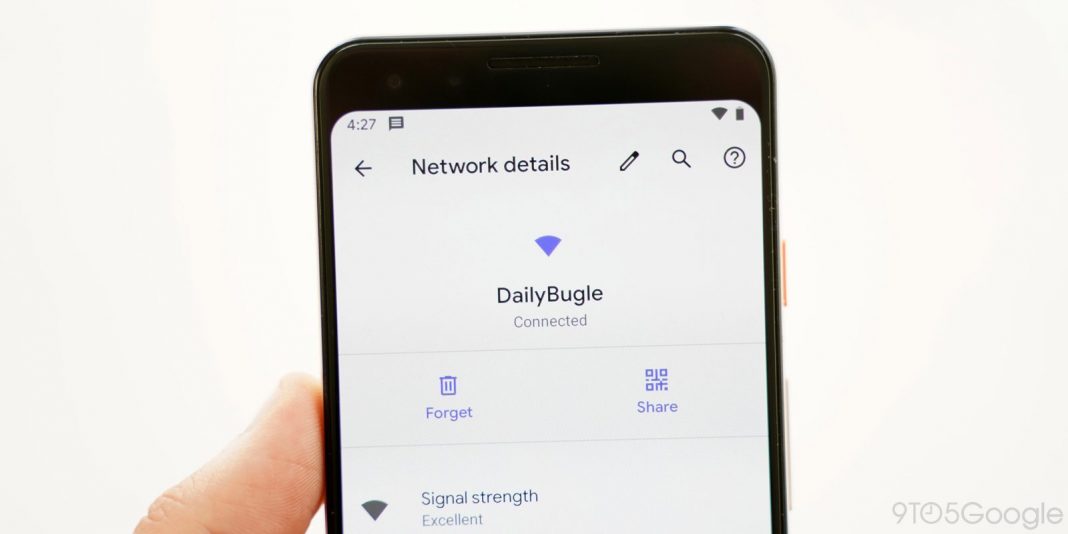 cara melihat password wifi android