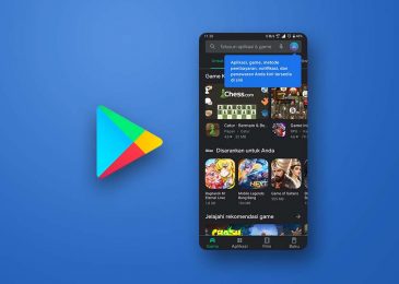 tampilan baru play store