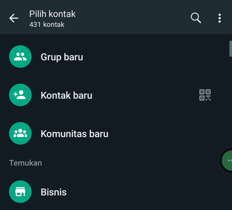 cara bikin grup WA