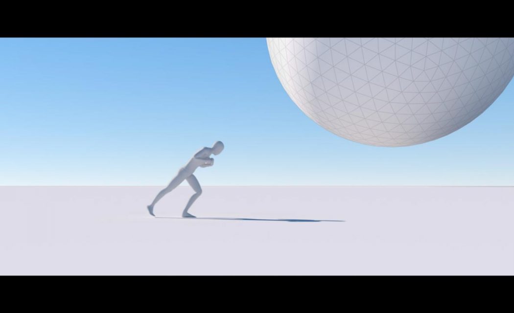 animasi CGI dasar bahan challenge 