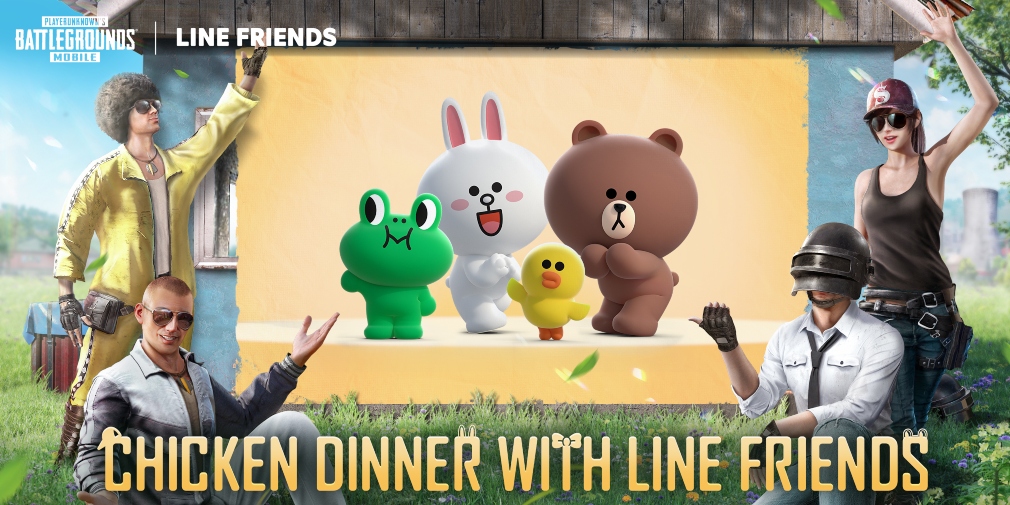 PUBG Mobile teams up with global character brand LINE FRIENDS