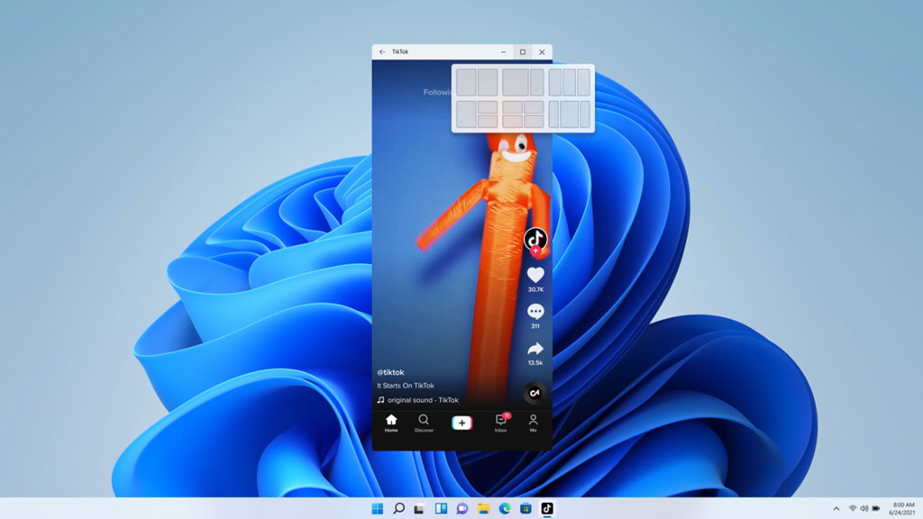 aplikasi android tiktok di windows 11
