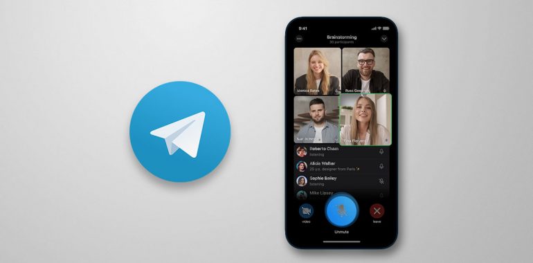 update telegram video call