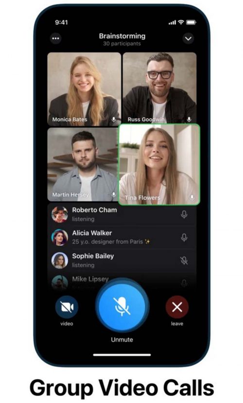 Update Telegram Terbaru Beri Video Call dan Animasi Background