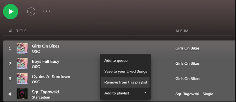 Cara Memilih Banyak Lagu di Playlist Spotify