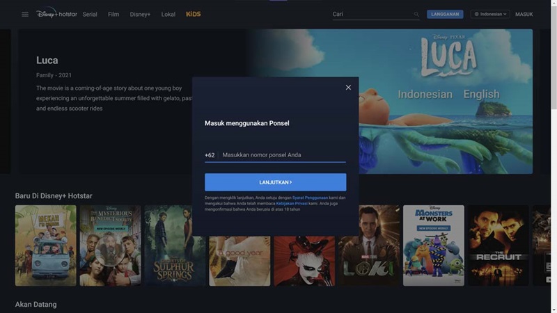 Cara Nonton Disney di PC atau Laptop Windows 1