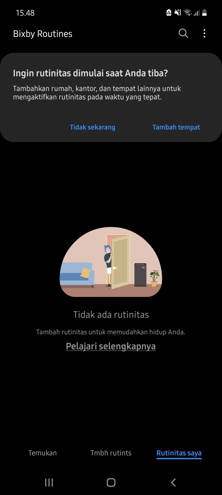 Cara Putar Musik Otomatis Di Hp Samsung Pakai Bixby Routines