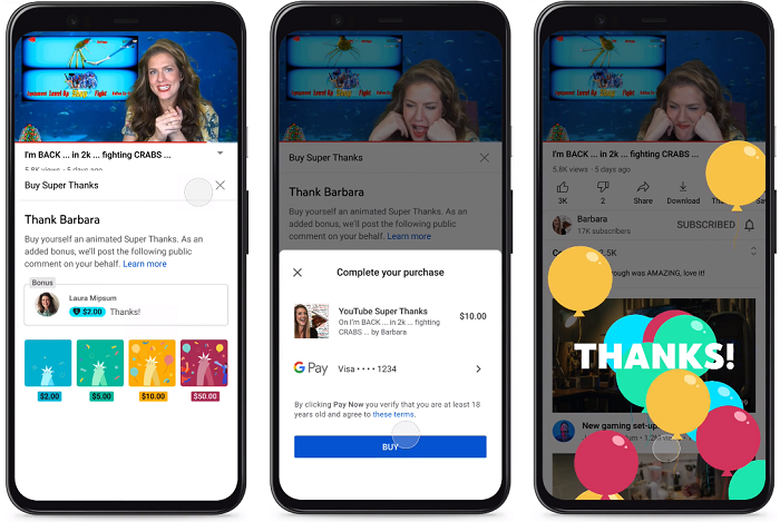 YouTube Expands Super Chat Creator Payment Option Beyond Live Streams with